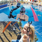 حامل مشبك مرن لفكي كاميرات الأكشن من PULUZ لكاميرات GoPro وInsta360 وDJI وغيرها، حامل فكي