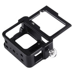 هيكل حماية من سبائك الألمنيوم CNC من PULUZ مع إطار تأمين وعدسة UV بقطر 52 مم لكاميرا GoPro HERO(2018) /7 Black /6 /5، لإطار سحب HERO6 /5، لإطار سحب HERO5