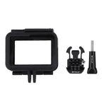 PULUZ ABS Plastic Housing Shell Frame Mount Protective Case Cage with Pedestal and Long Screw for GoPro HERO(2018) /7 Black /6 /5, For GoPro HERO6 /5