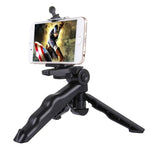 حامل ترايبود قابل للطي مع محول وبراغي من PULUZ لكاميرات GoPro وInsta360 وDJI وغيرها، الحد الأقصى للحمولة: 2 كجم