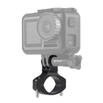 محول مقبض دراجة من سبائك الألمنيوم من PULUZ لتركيب كاميرات GoPro وInsta360 وDJI وغيرها، تركيب من الألمنيوم