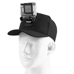 قبعة بيسبول من PULUZ مع مشبك J-Hook وبرغي لتركيب كاميرات GoPro وDJI OSMO Action وغيرها، قبعة بيسبول باللون الأسود، قبعة بيسبول باللون الأحمر، قبعة بيسبول باللون الأزرق الداكن