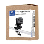 مشبك تثبيت عالمي من سبائك الألمنيوم من PULUZ لتركيب كاميرات GoPro وInsta360 وDJI وغيرها، مشبك تثبيت