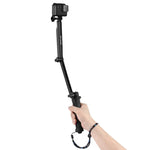 عصا سيلفي قابلة للطي مع حامل ثلاثي الاتجاهات PULUZ لمونوبود لكاميرات GoPro، Insta360 ONE R، DJI Osmo Action وغيرها، الطول: 20-58 سم، الطول: 20-58 سم