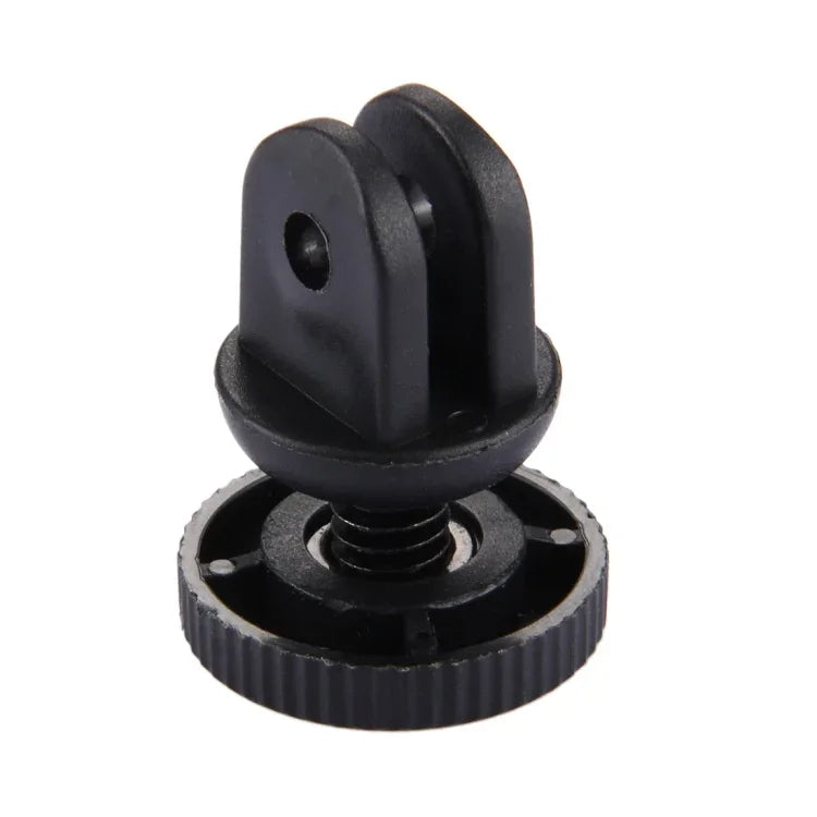 محول حامل ثلاثي القوائم بمسمار 1/4 بوصة بحجم صغير PULUZ لكاميرات GoPro، Insta360، DJI وغيرها، قطر فتحة المسمار 3.9 مم، قطر 2.2 سم، محول حامل ثلاثي القوائم 2.2 سم