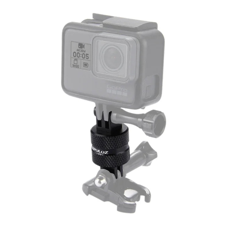 ذراع تمديد دوار CNC بزاوية 360 درجة مع محول حامل ثلاثي القوائم PULUZ لكاميرات GoPro، Insta360، DJI وغيرها، محول تمديد