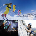 حزام تثبيت مرن قابل للتعديل مع حزام رأس لكاميرات GoPro وInsta360 ONE R وDJI Osmo Action وغيرها من كاميرات الحركة من PULUZ، حزام رأس