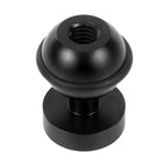 محول رأس كروي من الألمنيوم CNC من PULUZ لكاميرات GoPro وInsta360 وDJI وغيرها من كاميرات الحركة، القطر: 2.5 سم، ألومنيوم CNC (أسود)