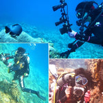 محول رأس كروي من الألمنيوم CNC من PULUZ لكاميرات GoPro وInsta360 وDJI وغيرها من كاميرات الحركة، القطر: 2.5 سم، ألومنيوم CNC (أسود)