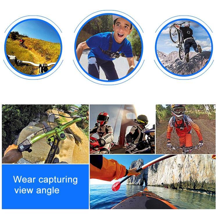 حزام تثبيت جسم قابل للتعديل مع قاعدة تثبيت على شكل J وبرغي طويل من PULUZ لكاميرات GoPro وInsta360 وDJI وغيرها، حزام صدر