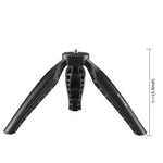 حامل ثلاثي القوائم مكتبي بسيط صغير من ABS بمسمار 1/4 بوصة لكاميرات DSLR والرقمية، ارتفاع العمل: 9 سم، حامل ثلاثي ABS
