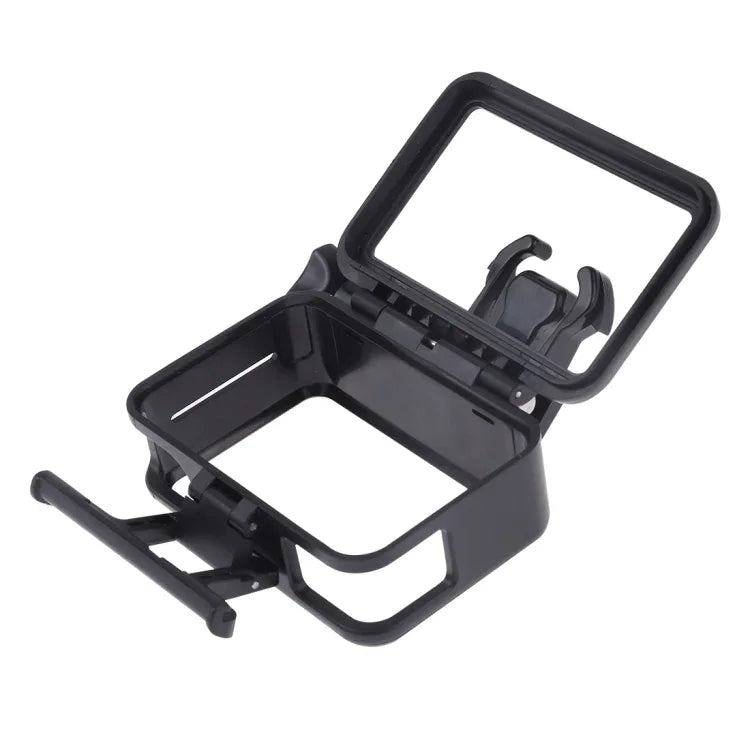 إطار حماية قياسي من ABS لحماية DJI Osmo Action من PULUZ، مع مشبك تثبيت أساسي ومسمار، ABS