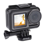 إطار حماية قياسي من ABS لحماية DJI Osmo Action من PULUZ، مع مشبك تثبيت أساسي ومسمار، ABS