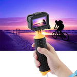 إطار حماية قياسي من ABS لحماية DJI Osmo Action من PULUZ، مع مشبك تثبيت أساسي ومسمار، ABS