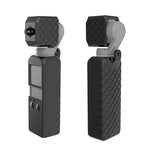 طقم غطاء سيليكون بنمط ماسي 2 في 1 لكاميرا DJI OSMO Pocket من PULUZ، لـ DJI OSMO Pocket