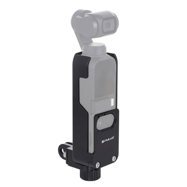 غطاء واقي من سبيكة الألمنيوم CNC من PULUZ لحافظة DJI OSMO Pocket، غطاء واقي