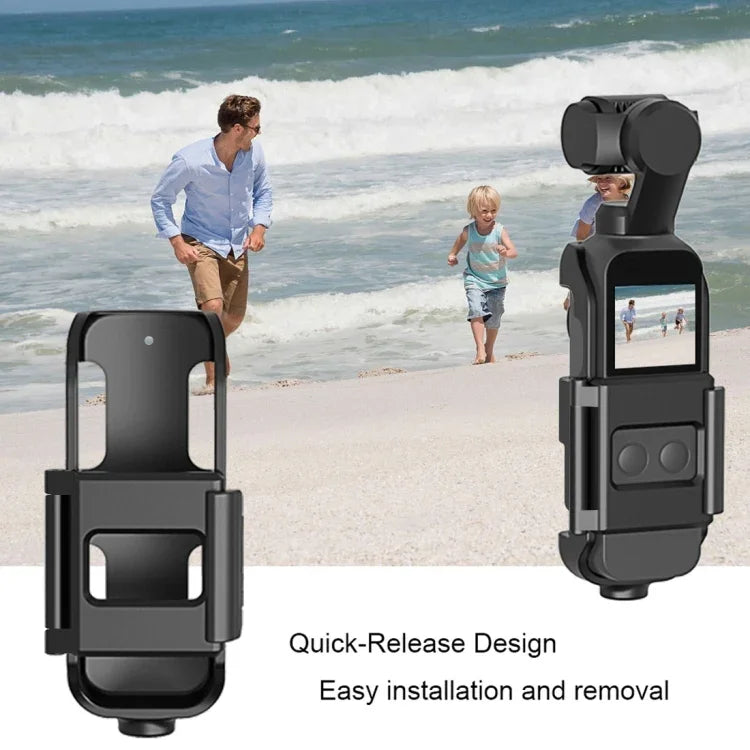 PULUZ غطاء واقي هيكل الحماية لإطار DJI OSMO Pocket / Pocket 2، لـ DJI OSMO Pocket