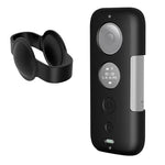 PULUZ غطاء حماية سيليكون مع غطاء عدسة لـ Insta360 ONE X، لـ Insta360 ONE X (أسود)، لـ Insta360 ONE X (أحمر)