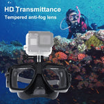 معدات رياضة مائية وقناع غوص ونظارات سباحة لـ GoPro، Insta360، DJI وكاميرات الحركة الأخرى