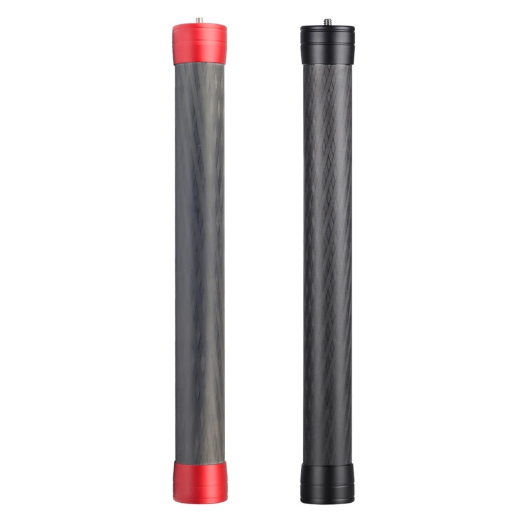 عمود أحادي قابل للتمديد من ألياف الكربون من PULUZ لأجهزة DJI / MOZA / Feiyu V2 / Zhiyun G5 / SPG، الطول: 35 سم، 35 سم
