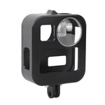 هيكل حماية من سبائك الألمنيوم CNC من PULUZ لقفص حماية كاميرا GoPro Max، قفص من سبائك الألمنيوم