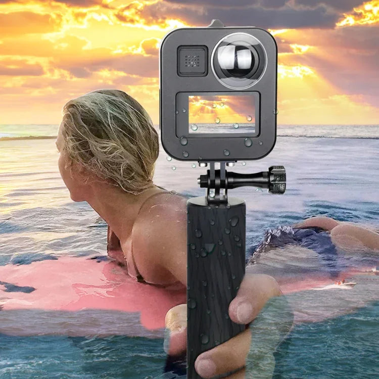هيكل حماية من سبائك الألمنيوم CNC من PULUZ لقفص حماية كاميرا GoPro Max، قفص من سبائك الألمنيوم