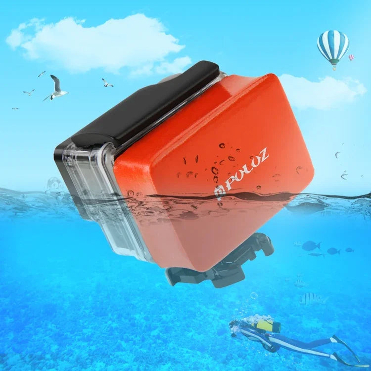 إسفنجة عائمة PULUZ مع ملصق لاصق لكاميرات GoPro، Insta360، DJI وغيرها من كاميرات الحركة، إسفنجة مع ملصق