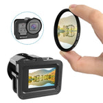غطاء حماية سميك من الألمنيوم CNC PULUZ لكاميرا GoPro HERO13 Black /12 Black /11 Black /10 Black /9 Black مع إطار تأمين وعدسة UV 52 مم، للنسخة السميكة من GoPro HERO9 Black