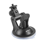 حامل شفط للسيارة من PULUZ مع برغي ومحول حامل ترايبود وحقيبة تخزين لكاميرات GoPro و Insta360 و DJI وغيرها من كاميرات الحركة، حامل شفط