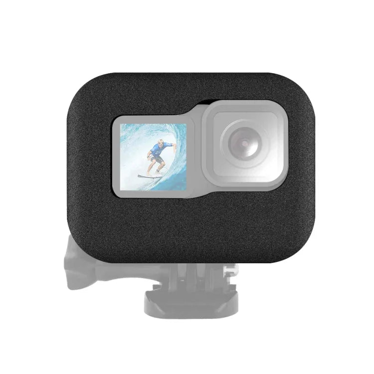 غطاء واقي إسفنجي مقاوم للرياح PULUZ لكاميرا GoPro HERO12 Black /11 Black /10 Black /9 Black، لكاميرا GoPro HERO9 Black