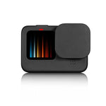 غطاء حماية عدسة كاميرا من مطاط TPU ناعم مقاوم للخدش من PULUZ لكاميرا GoPro HERO12 Black /11 Black /10 Black /9 Black، غطاء عدسة لكاميرا GoPro HERO12 Black