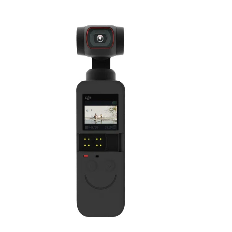طقم غطاء واقي من السيليكون 2 في 1 لكاميرا DJI OSMO Pocket 2 من PULUZ، لكاميرا DJI OSMO Pocket 2