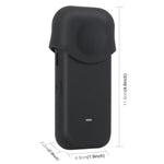 PULUZ غطاء حماية سيليكون مقاوم للغبار للجسم الكامل لكاميرا Insta360 ONE X2، غطاء لكاميرا Insta360 ONE X2