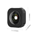 PULUZ عدسة ماكس مود زاوية واسعة لكاميرا GoPro Hero13 Black / Hero12 Black / Hero11 Black / HERO10 Black / HERO9 Black، لكاميرا GoPro Hero13 Black / Hero12 Black