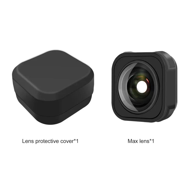 PULUZ عدسة ماكس مود زاوية واسعة لكاميرا GoPro Hero13 Black / Hero12 Black / Hero11 Black / HERO10 Black / HERO9 Black، لكاميرا GoPro Hero13 Black / Hero12 Black