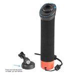 PULUZ مقابض رغوية عائمة مع حزام وقاعدة تحرير سريع لكاميرات GoPro وInsta360 وDJI وغيرها من كاميرات الحركة، مقابض رغوية عائمة