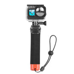 PULUZ مقابض رغوية عائمة مع حزام وقاعدة تحرير سريع لكاميرات GoPro وInsta360 وDJI وغيرها من كاميرات الحركة، مقابض رغوية عائمة