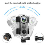 حافظة مقاومة للماء تحت الماء PULUZ 30 متر لكاميرا Insta360 ONE X2، حافظة تحت الماء لـ Insta360 ONE X2