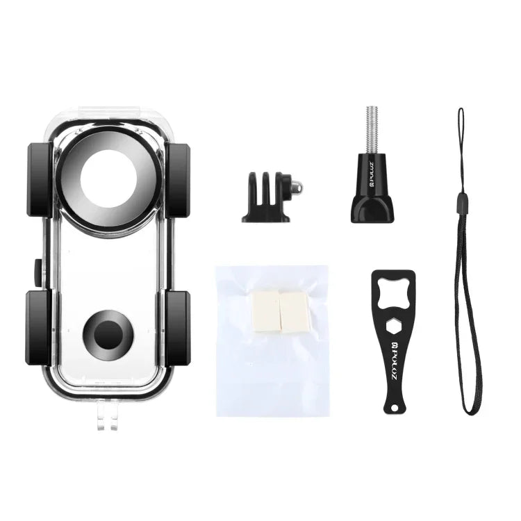 حافظة مقاومة للماء تحت الماء PULUZ 30 متر لكاميرا Insta360 ONE X2، حافظة تحت الماء لـ Insta360 ONE X2