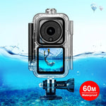 حافظة غوص مقاومة للماء PULUZ 60 متر لوحدة كاميرا DJI Action 2 / مجموعة طاقة Action 2 / مجموعة شاشة مزدوجة Action 2، حافظة غوص