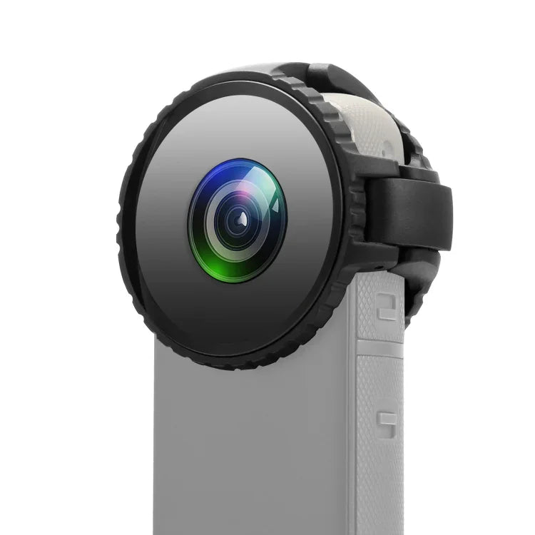 غطاء زجاجي واقي للعدسة مطور من PULUZ لكاميرا Insta360 One X2، غطاء زجاجي واقي للعدسة لـ Insta360 ONE X2