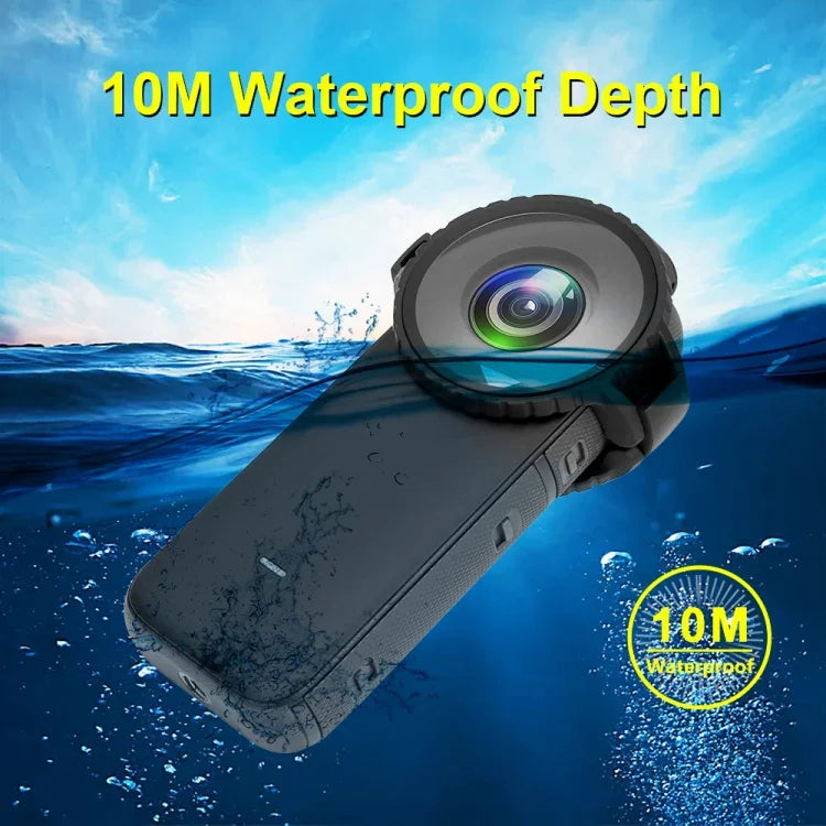 غطاء زجاجي واقي للعدسة مطور من PULUZ لكاميرا Insta360 One X2، غطاء زجاجي واقي للعدسة لـ Insta360 ONE X2