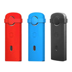 غطاء حماية سيليكون مع غطاء عدسة لكاميرا Ricoh Theta SC2 360 بانورامية من PULUZ، غطاء سيليكون لـ Ricoh Theta SC2 (أسود)