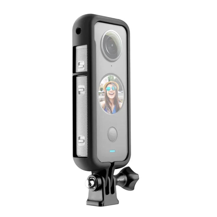 إطار حماية PC من PULUZ لكاميرا Insta360 ONE X2، مع حامل محول وبرغي