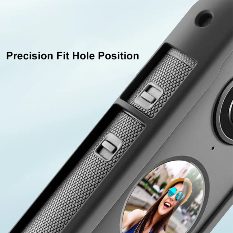 إطار حماية PC من PULUZ لكاميرا Insta360 ONE X2، مع حامل محول وبرغي