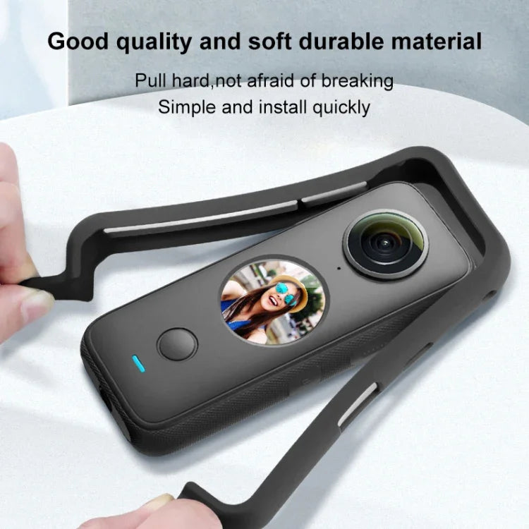 إطار حماية PC من PULUZ لكاميرا Insta360 ONE X2، مع حامل محول وبرغي