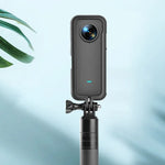 إطار حماية PC من PULUZ لكاميرا Insta360 ONE X2، مع حامل محول وبرغي