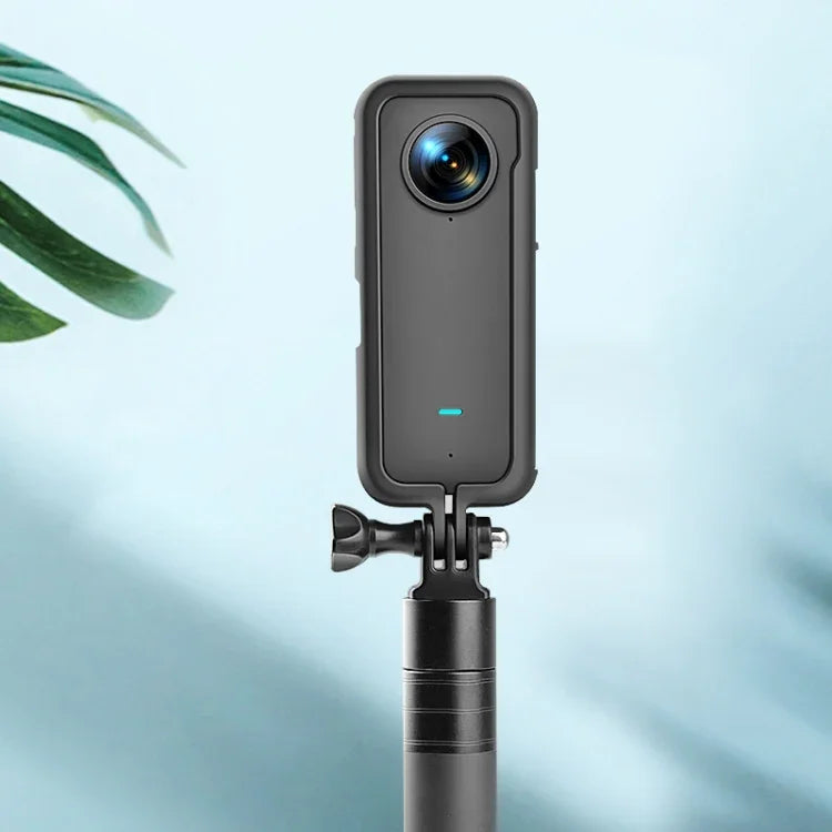 إطار حماية PC من PULUZ لكاميرا Insta360 ONE X2، مع حامل محول وبرغي