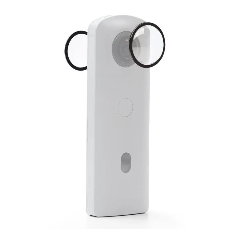 أطقم واقي عدسة من البلاستيك المقوى PULUZ لكاميرات Ricoh Theta SC2 / S / V