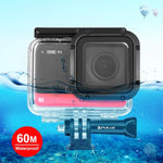 غطاء كاميرا مقاوم للماء للغوص بعمق 60 متر من PULUZ لكاميرا Insta360 One RS إصدار 4K، غطاء غوص لـ Insta360 One RS إصدار 4K